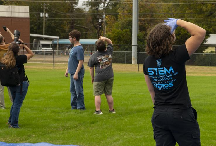 PHOTOS: Wetumpka High School launches weather balloon