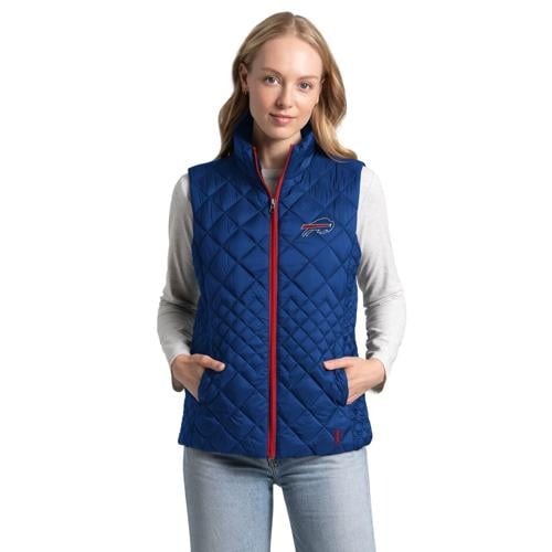 Pro Player Buffalo Bills quilted vest, available on Amazon.com.