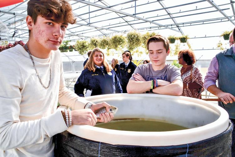 Reeltown High School awarded grant for aquaponics education system