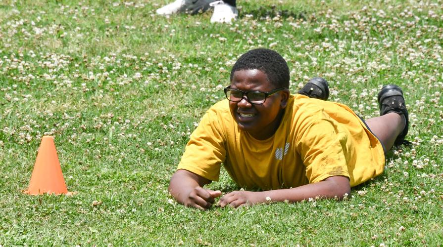 PHOTOS: Benjamin Russell Navy JROTC plays kickball