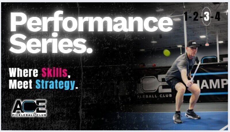 The Performance Series is available exclusively to Ace Pickleball Club Members at no additional cost. This series is designed to bridge the gap between intermediate and advanced play, applying key strategies that enhance core skills and elevate your ove...
