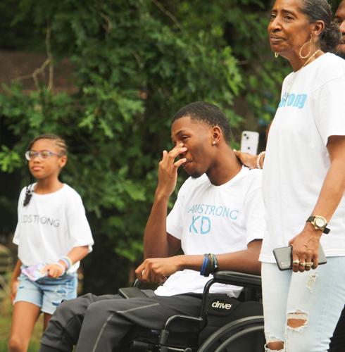 PHOTOS: Dadeville shooting survivor reunites with family