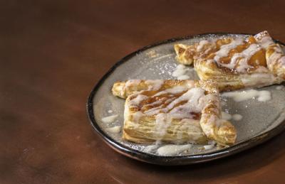 Peaches & Cream Danish