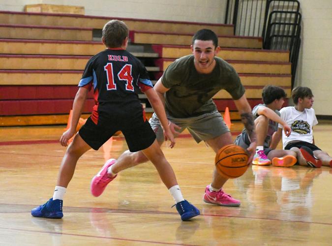PHOTOS: Klark James hosts basketball camp in New Site