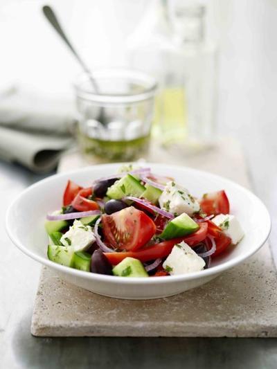 Heart Healthy Cucumber Tomato Salad