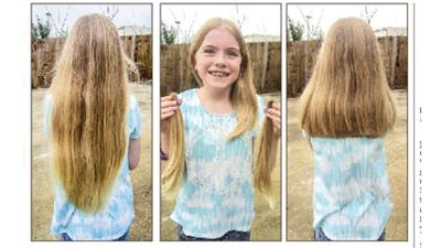Horseshoe Bend’s Zana McWhorter donates hair to help kids
