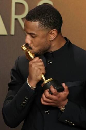 Michael B. Jordan name-checked Black actors who won the best actor Oscar as he accepted his award
