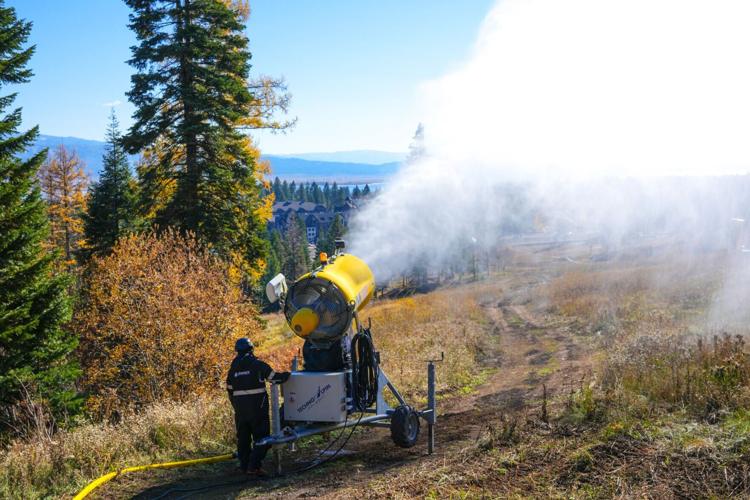 Tamarack Resort's mobile snowguns ensure high quality snow and consistent conditions across the mountain.
