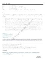 Pederse chuck email about overturning Culliton