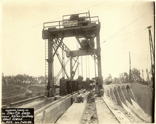 New spillgates for Martin Dam
