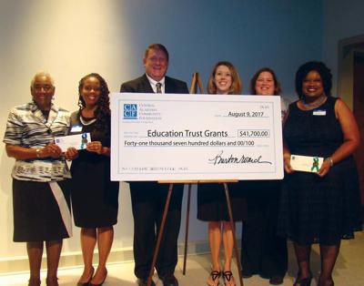 Local schools and work programs receive grant funding at ceremony