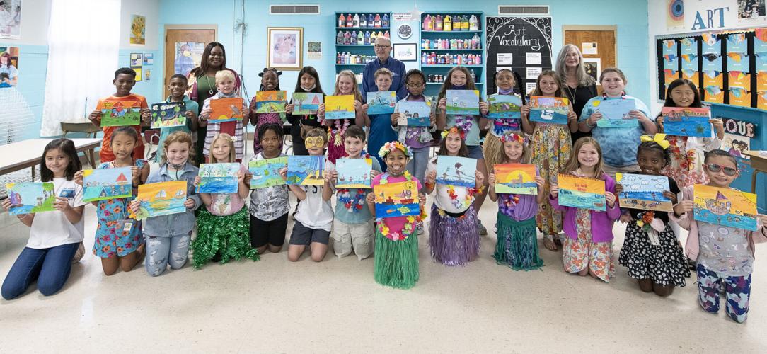 PHOTOS: Annual Lake Martin Resource Association T shirt artwork with Stephens Elementary School