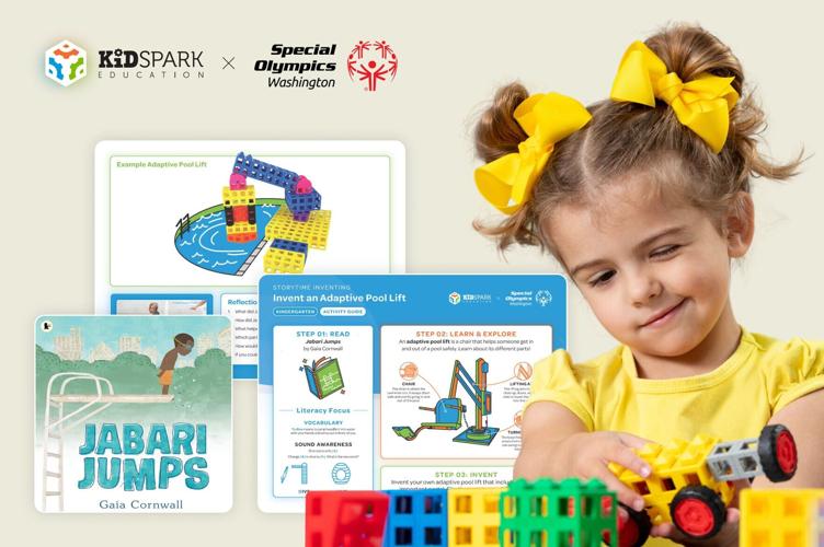 Kid Spark Education and Special Olympics Washington bring STEM, literacy, sport, and inclusion together through hands-on early learning.