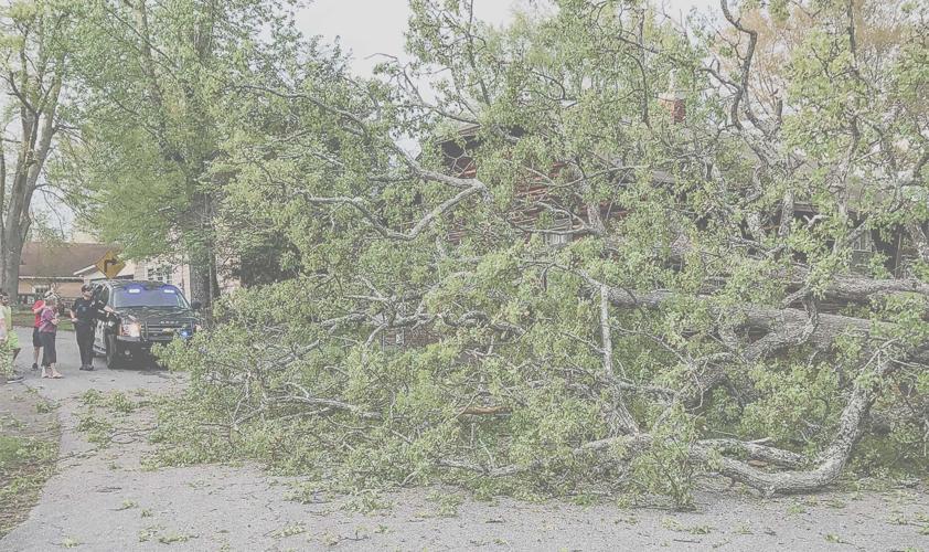 Storms hit, but not as bad as predicted