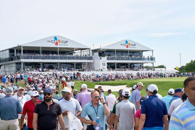 Photo 2. Large crowds gather at THE CJ CUP Byron Nelson (Credit by CJ)