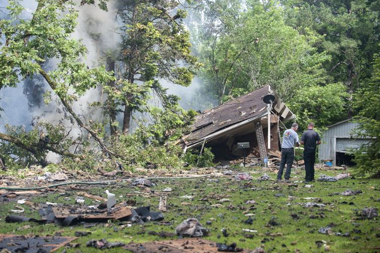 PHOTOS: Home Explodes in Coosa County