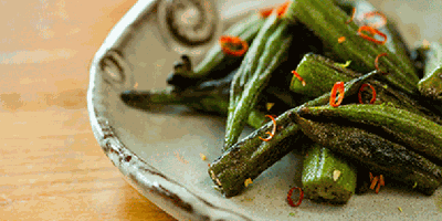Chef’s Table: Grilled Okra with Chile