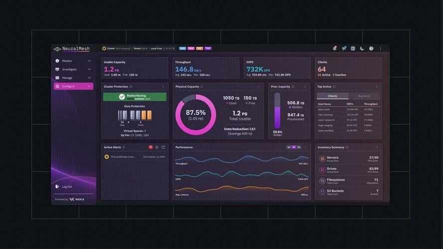 WEKA NeuralMesh 6 delivers a purpose-built platform to help customers run production AI and accelerated compute workloads.