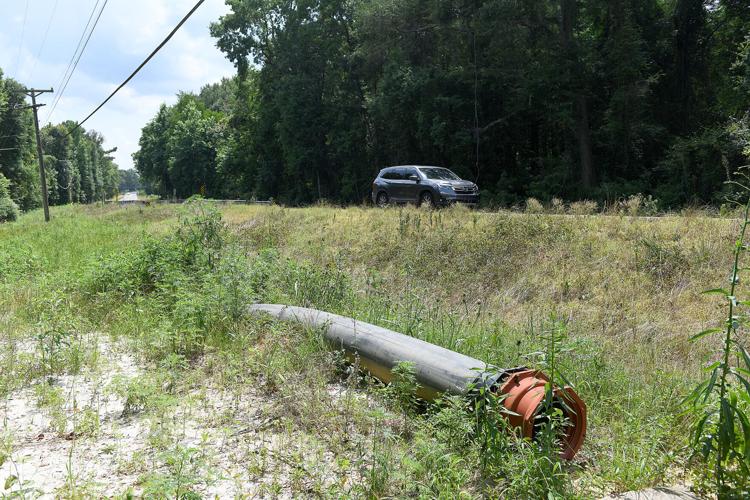Cliff Williams / TPI The Town of Coosada forced contractors to stop portions of the sewer project through the town.