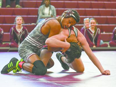 Benjamin Russell wrestling making strides early in the season