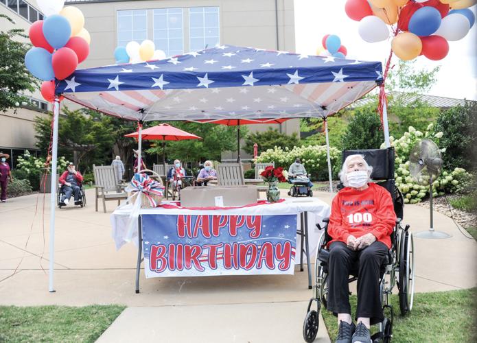 'Spunky Spitfire': Bill Nichols resident Harris turns 100