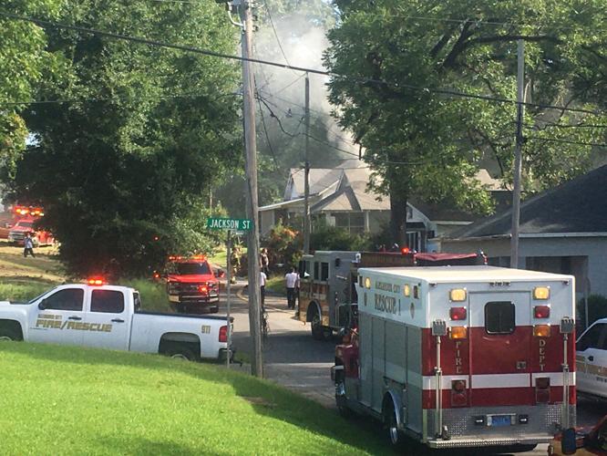 Empty house catches fire on Marshall Street