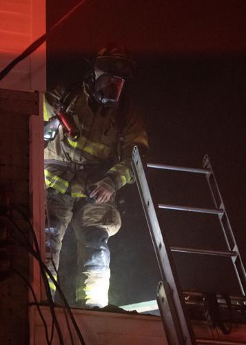 Photos: Firefighters battle blaze at McGhee Furniture Warehouse