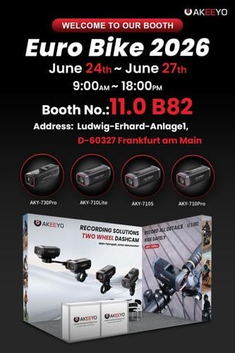 Visit AKEEYO at Eurobike 2026, Booth 11.0 B82, June 24–27.