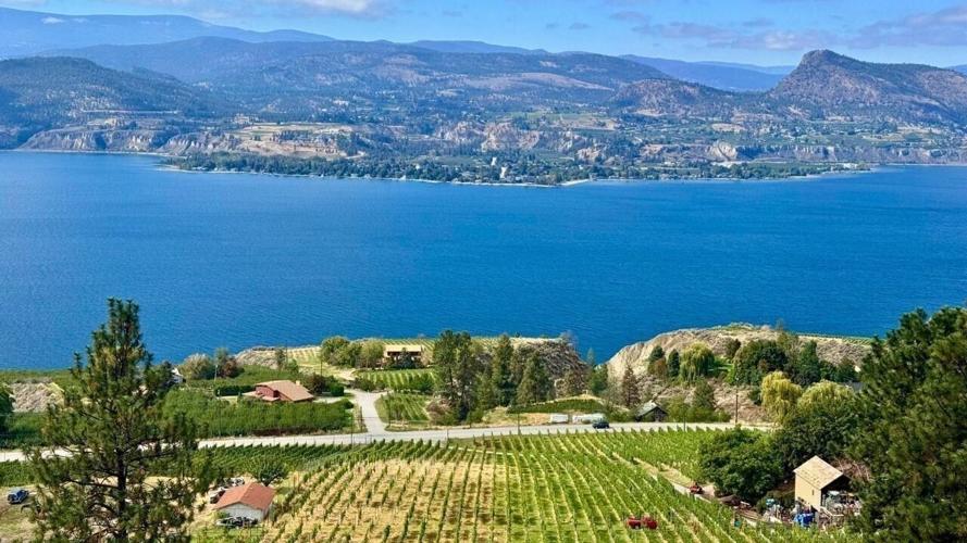 View from the Kettle Valley Rail Trail