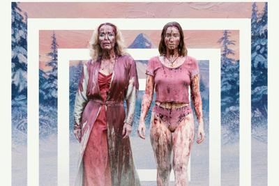 Gillian Anderson and Hannah Einbinder star in 'Camp Miasma.' MUBI