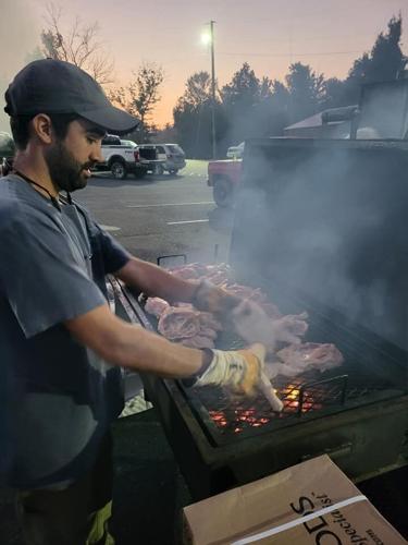 Alexander City Methodist Church Roasts Chicken for Meals on Wheels