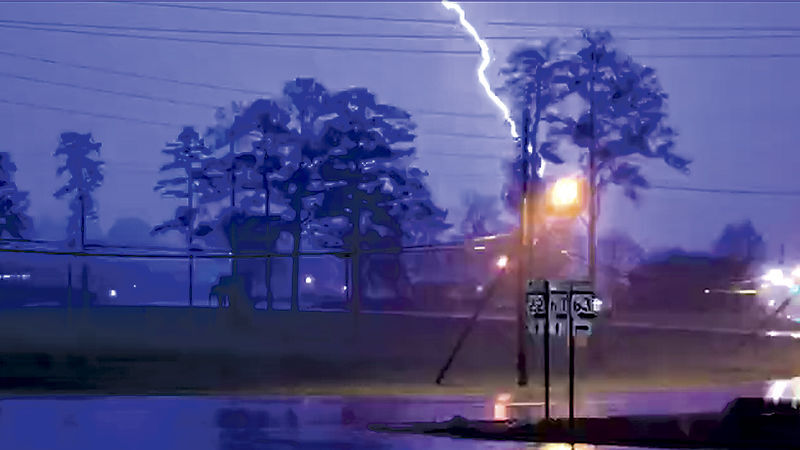 Storms hit, but not as bad as predicted