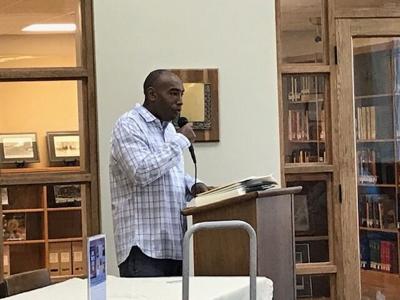 Adelia M. Russell Library welcomes local author