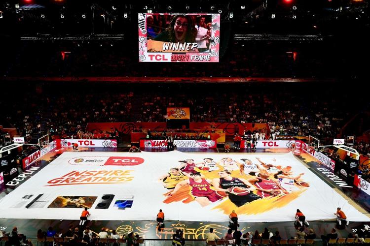 TCL Lucky Frame turns game highlights into memorable fan moments at the FIBA Women’s Basketball World Cup 2026