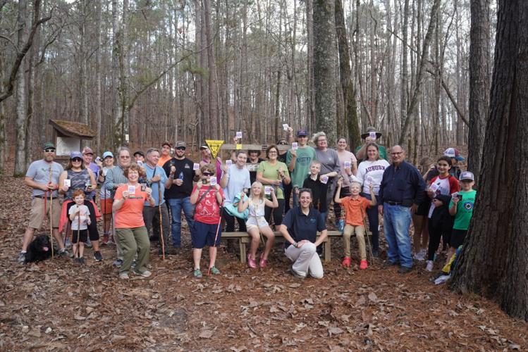New Years Hike at Wind Creek State Park