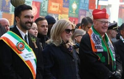 New York hosts the largest St. Patrick's Day parade globally, attracting two million spectators