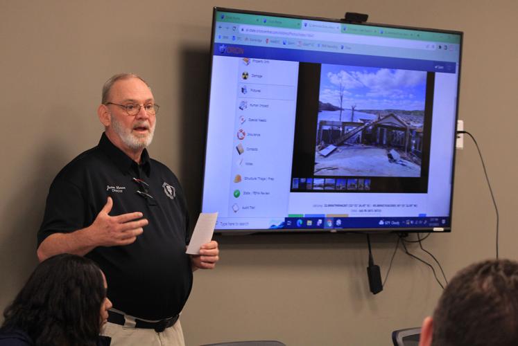 Elected officials briefed on tornado damage in Tallapoosa County