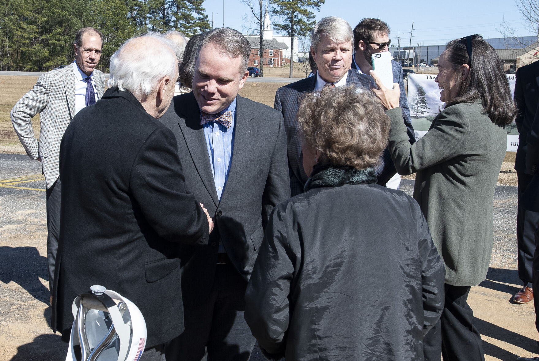 PHOTOS: Groundbreaking at Russell Medical expansion
