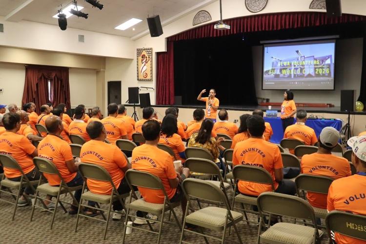 Sewa recognized volunteers at a Volunteer Appreciation Breakfast, where they received commemorative FIFA volunteer T-shirts and celebrated their service