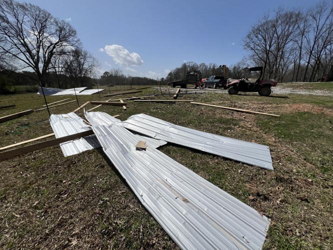 PHOTOS: Tornado damage and cleanup in Tallapoosa County