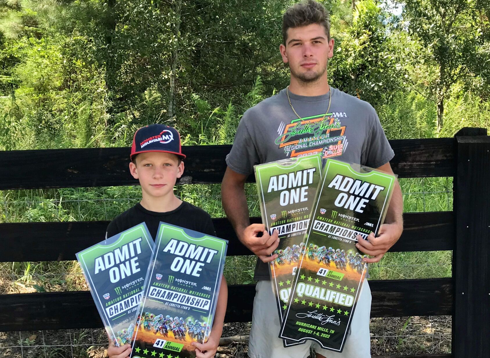 Two local racers compete in National Motocross Championship