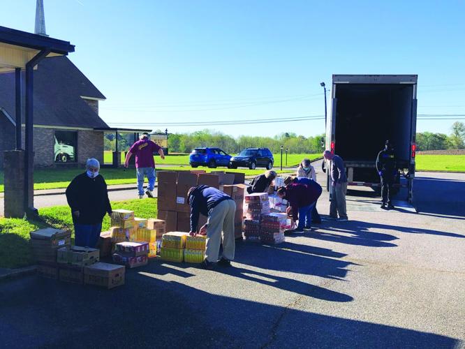 Eclectic churches feed 150 families with mobile pantry