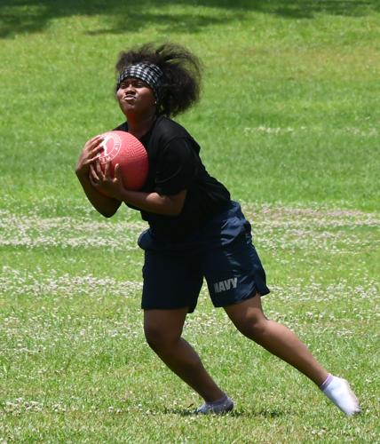 PHOTOS: Benjamin Russell Navy JROTC plays kickball