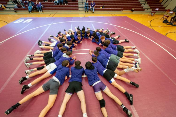 PHOTOS: BRHS Wrestling claims second in region
