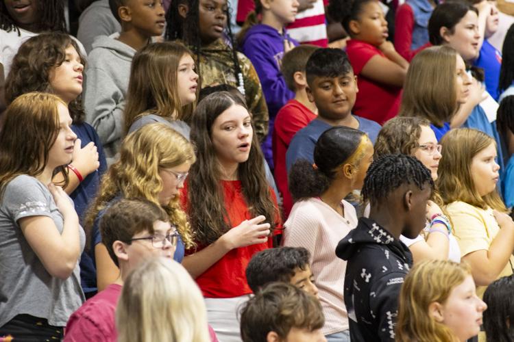 PHOTOS: Southside Middle School Veterans Day program
