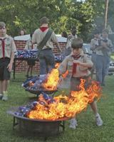 Boy Scouts, VFW conduct flag disposal