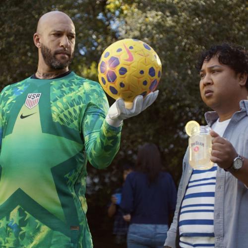 Tim Howard, American Soccer legend, teams up with Jim Beam for "Home Field Advantage" Campaign