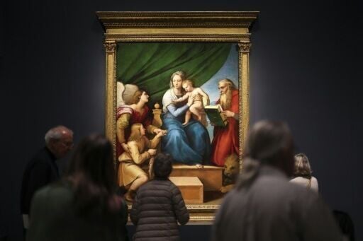 Raphael's work is on display at The Metropolitan Museum of Art