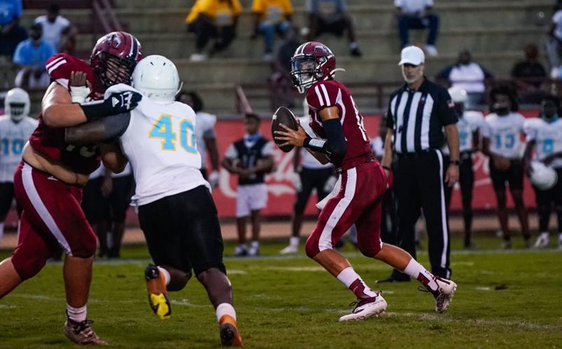 PHOTOS: Rain doesn't stop Stanhope Elmore's 37-0 shutout of Selma