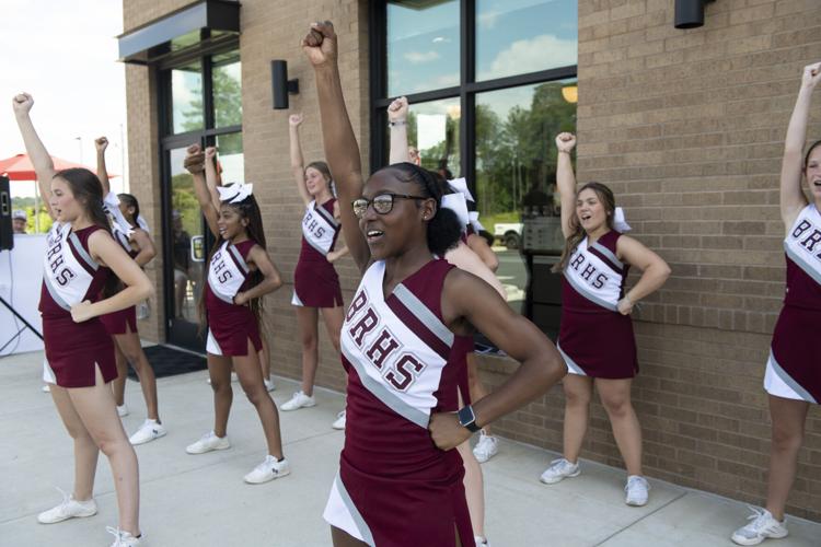 PHOTOS: Cheerleaders visit Chick-fil-A Alexander City